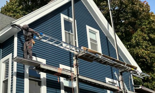 Siding installation in Morton Grove, Illinois